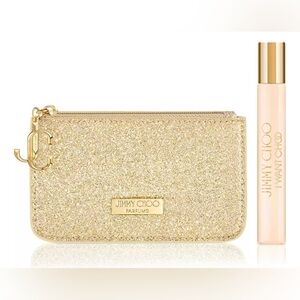 NEW Jimmy Choo I Want Choo with Gold Glitter Pouch~ 💛